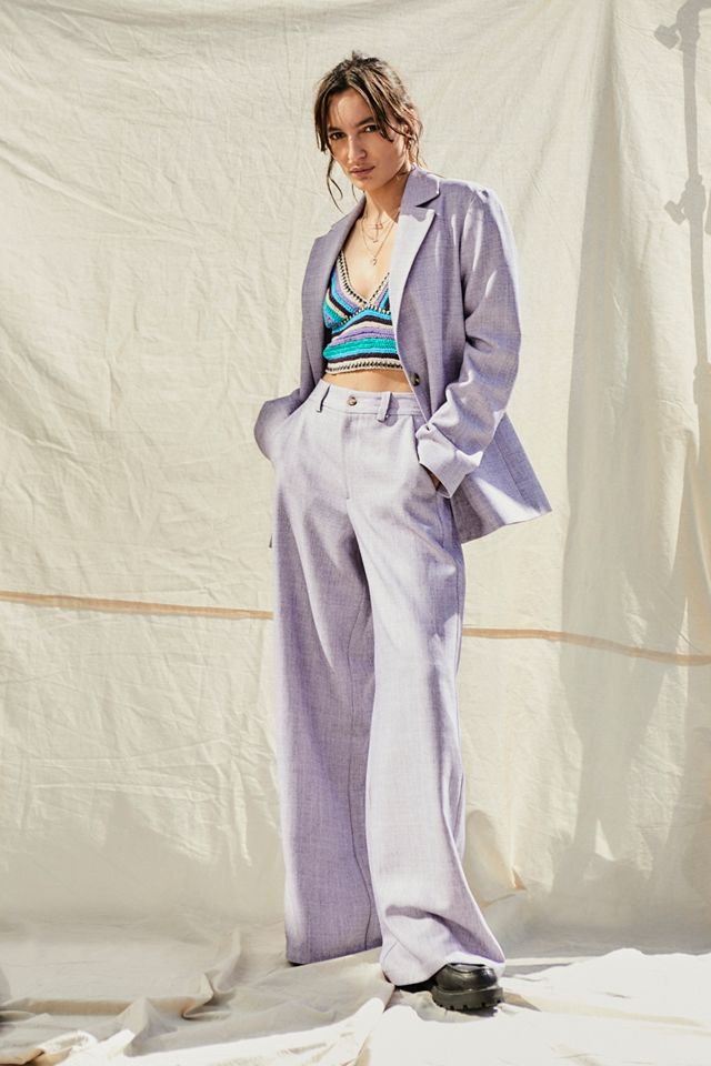 UO Tailored Oversized Woven Blazer #1