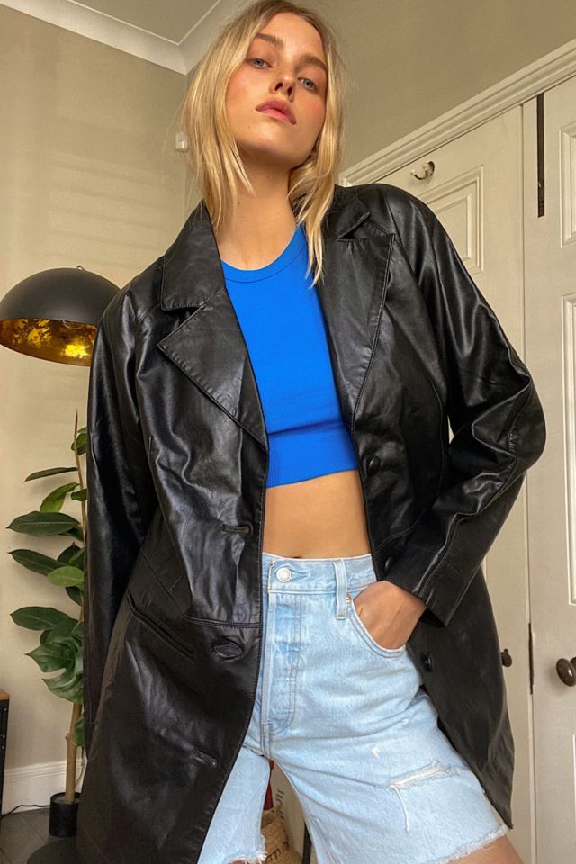 Urban Outfitters UO Faux Leather Moto Jacket