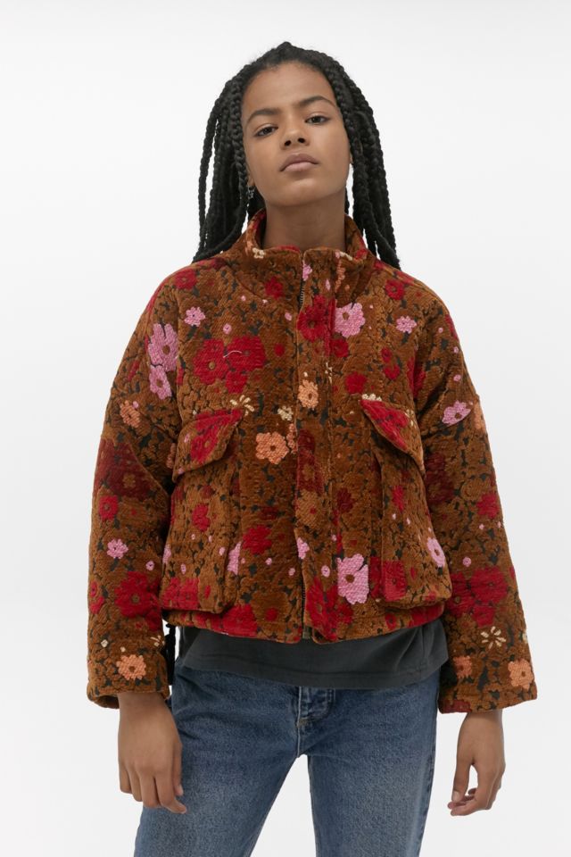 Urban outfitters hot sale floral jacket