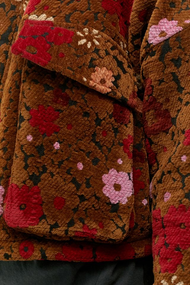 Urban Outfitters – Jacke „Daisy“ mit Jacquardmuster im Utility-Look.  #1