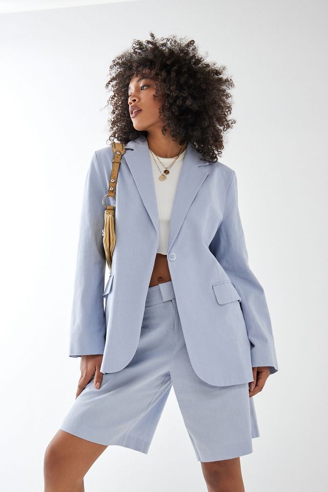 Light Before Dark Linen Blazer  #2