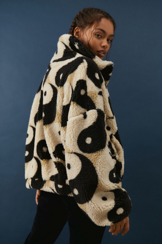 Urban Outfitters + Olivia Printed Sherpa Jacket