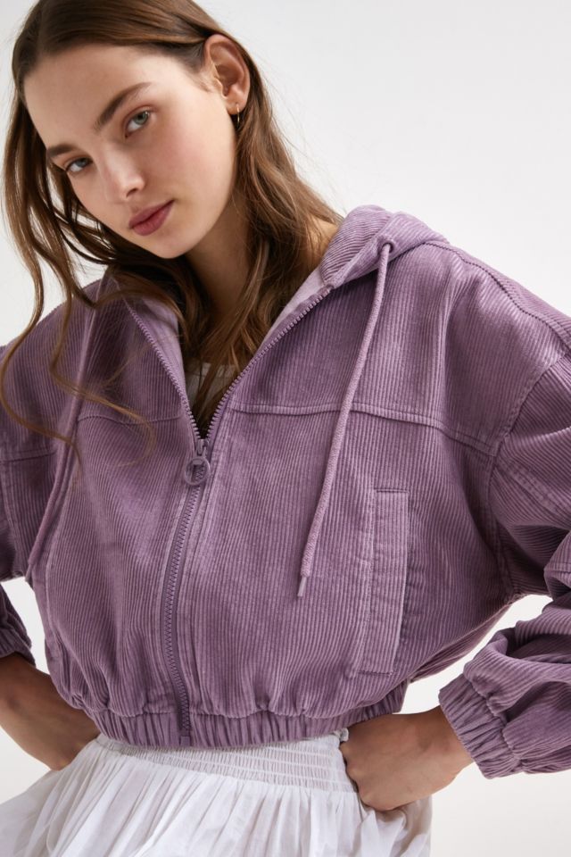 Urban outfitters purple on sale jacket