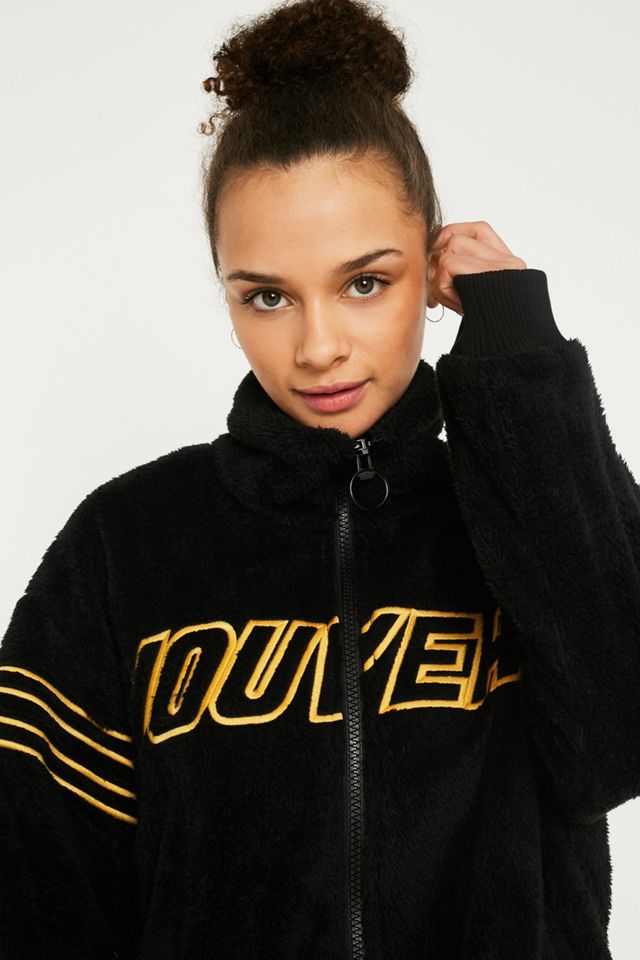 UO Nouveau Teddy Track Jacket #3
