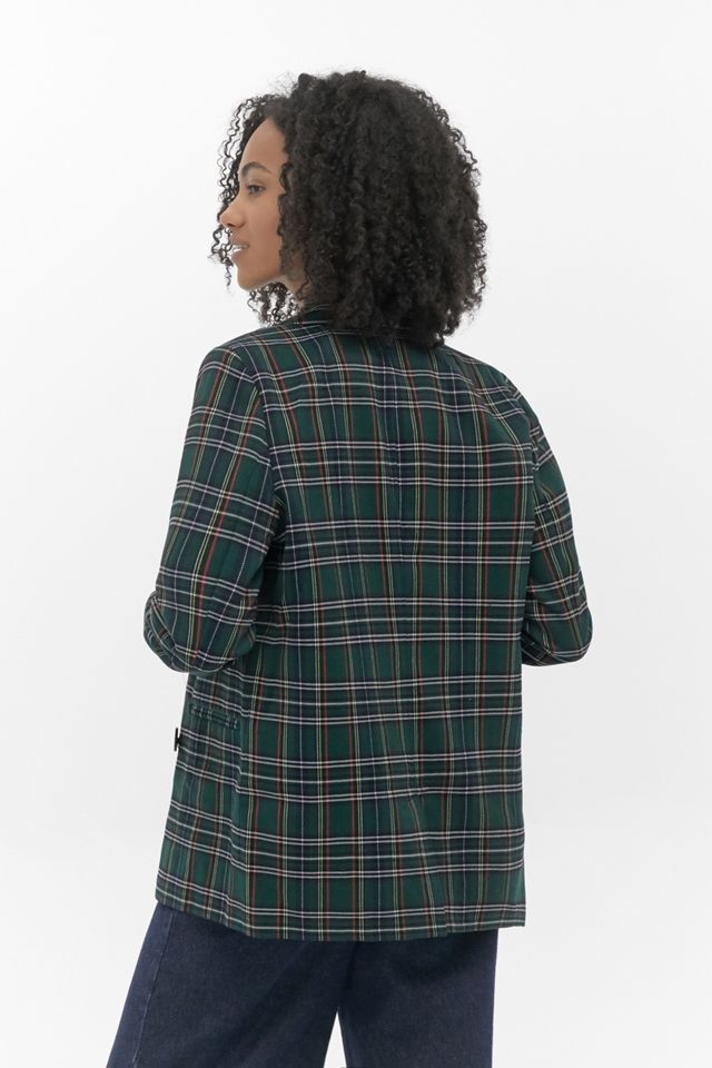 Urban Outfitters – Karierter, zweireihiger Blazer #3