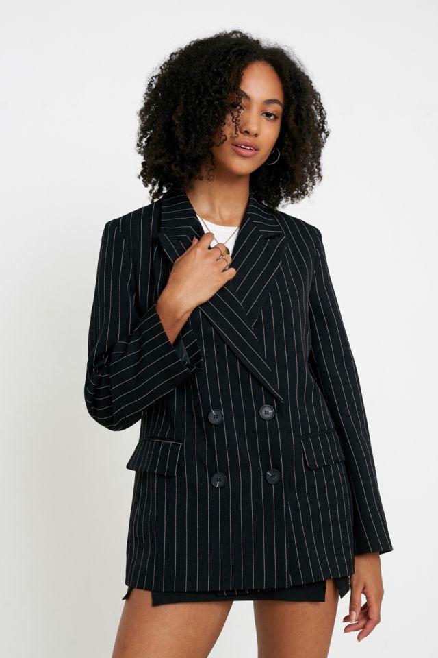 UO '90s Pinstripe Blazer | Urban Outfitters UK