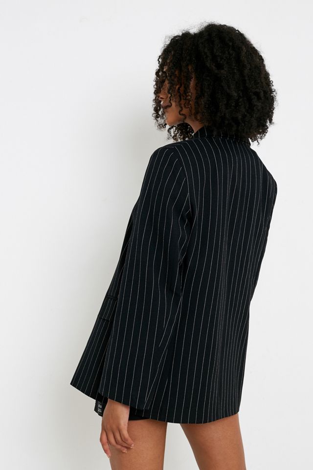 UO '90s Pinstripe Blazer #3