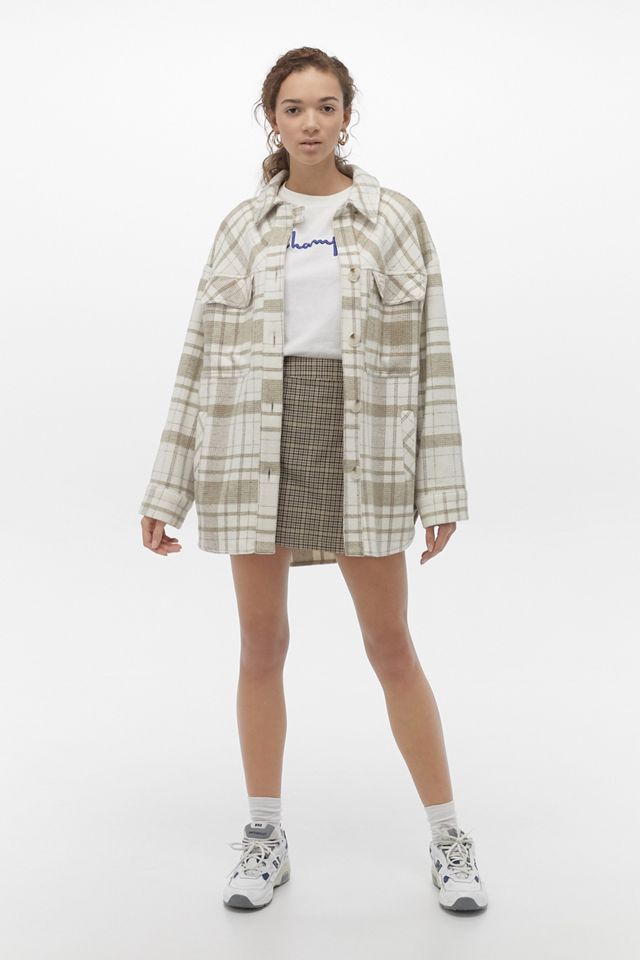UO Check Shirt Jacket #3