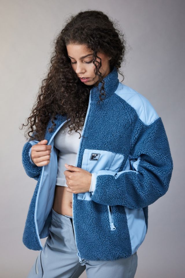 Urban outfitters fleece outlet jacket