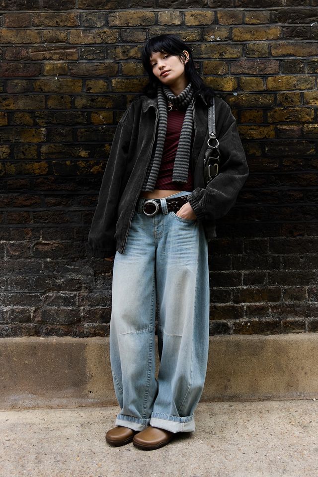 BDG Corduroy Lined Harrington Jacket #1