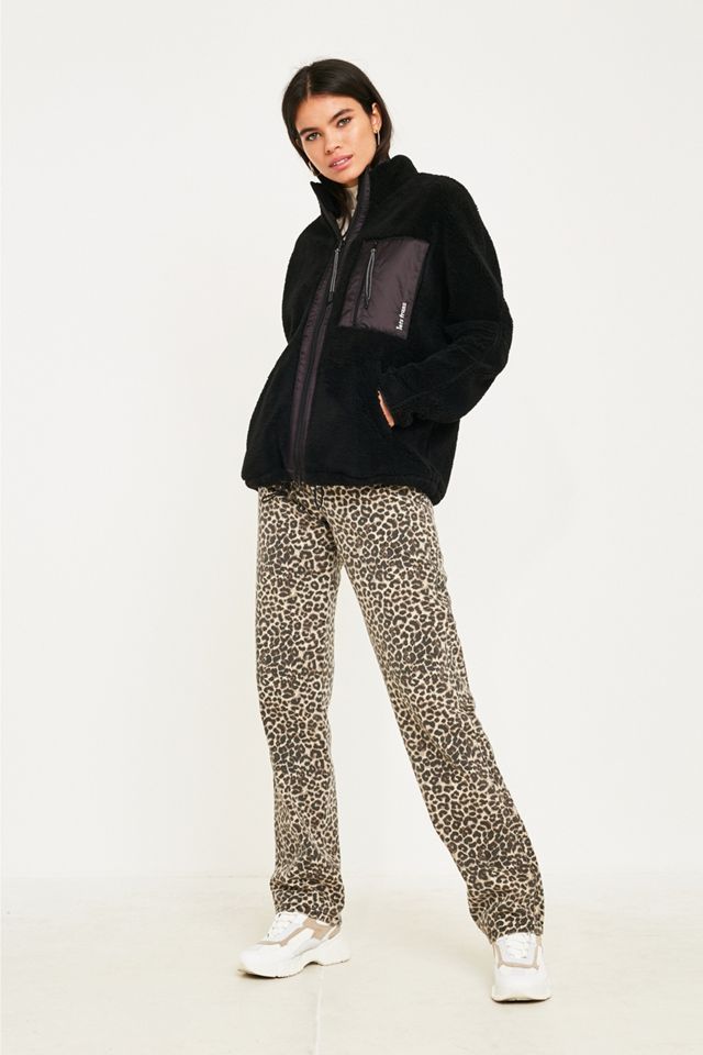 iets frans... Black Fleece Zip-Through Jacket #4