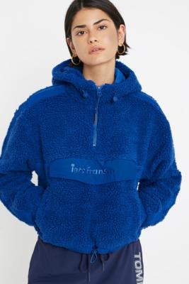 iets frans... Fleece Popover Hoodie | Urban Outfitters UK