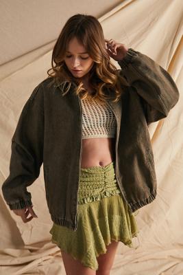 Urban outfitters outlet green jacket