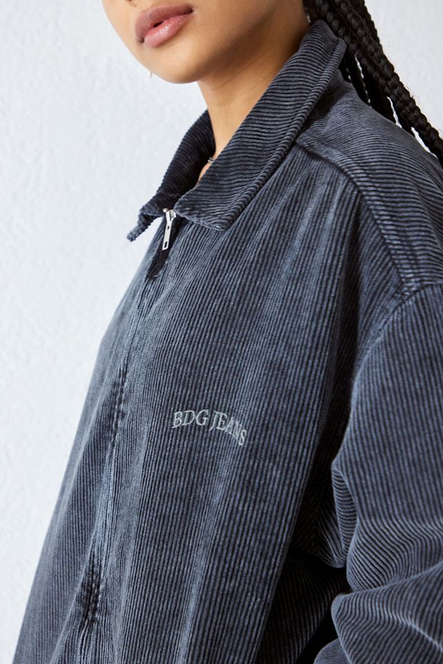 BDG Recycled Corduroy Harrington Jacket #1