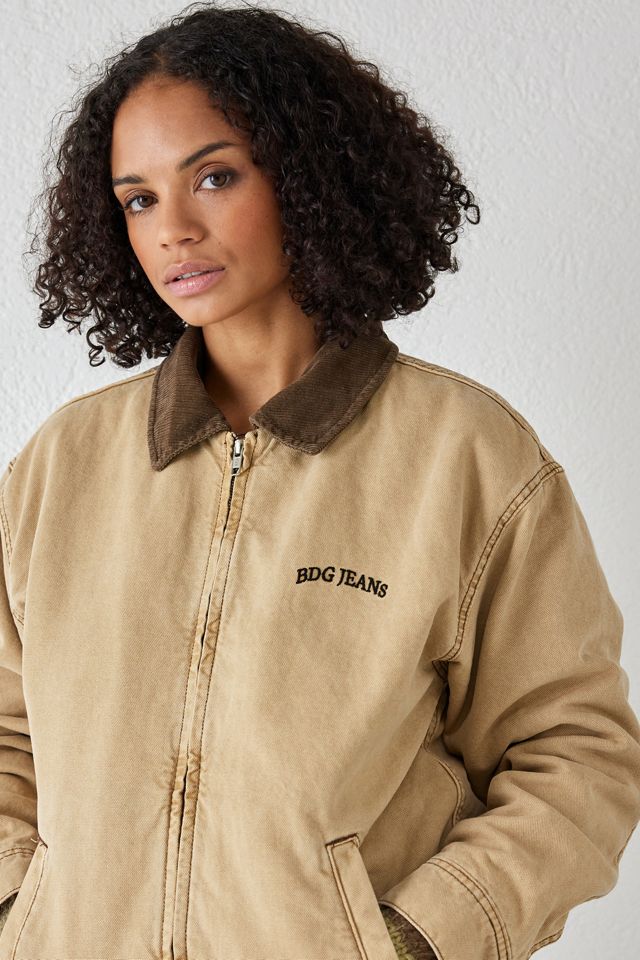 BDG Dex Detroit Borg-Lined Workwear Jacket #4