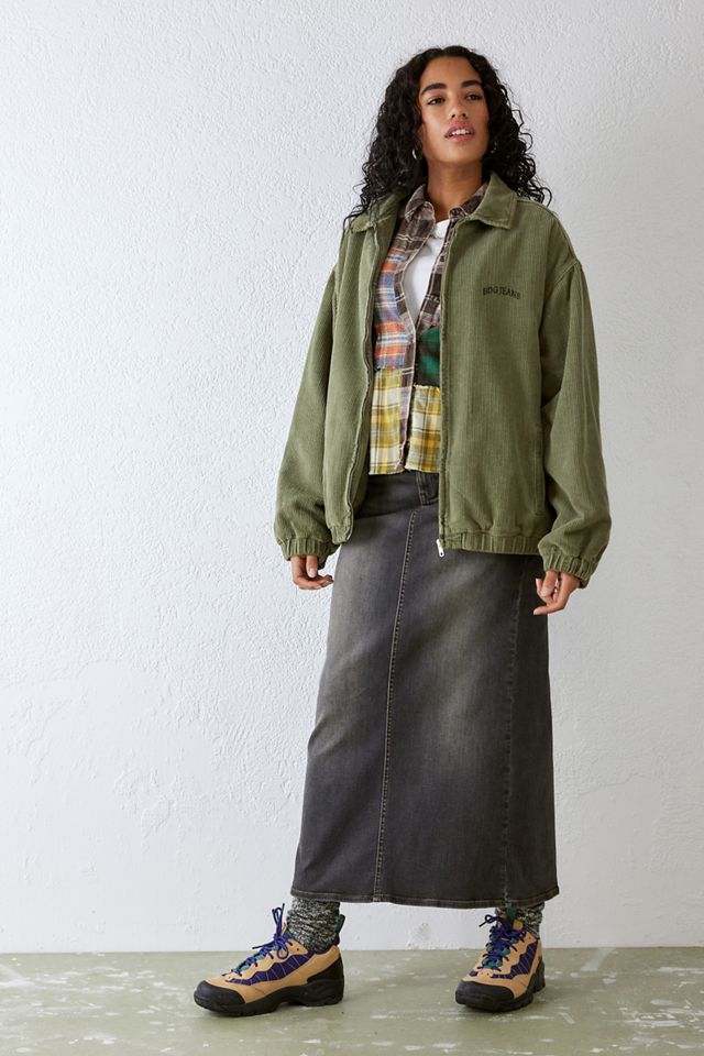 Giacca Harrington in Velluto a Coste Riciclato BDG #1