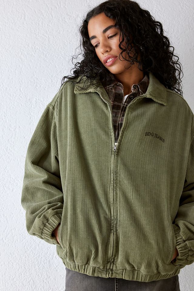 Giacca Harrington in Velluto a Coste Riciclato BDG #2