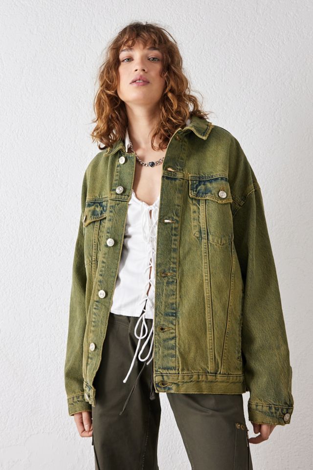 Urban outfitters best sale oversized denim jacket