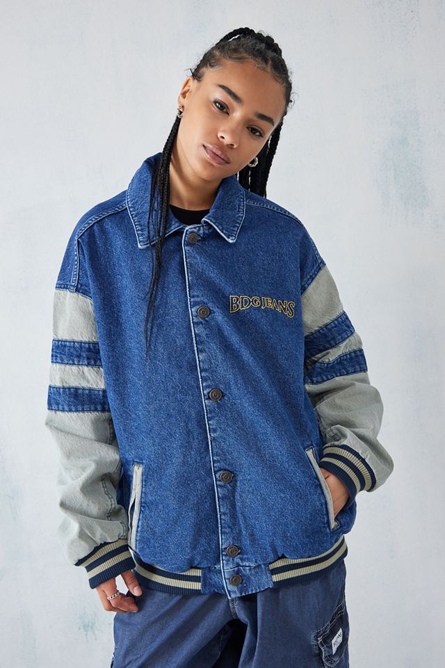 BDG – Jeansjacke im College-Stil #3