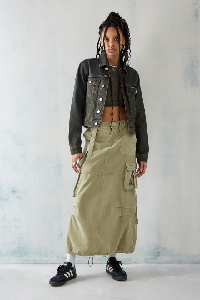 BDG Dark Tint Shrunken Western Denim Jacket #2