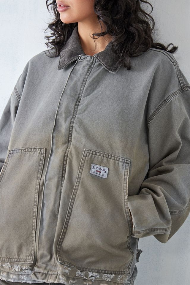 BDG Tinted Canvas Worker Jacket  #1