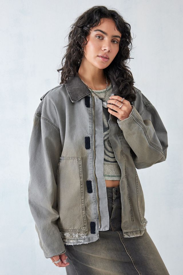 BDG Tinted Canvas Worker Jacket  #3