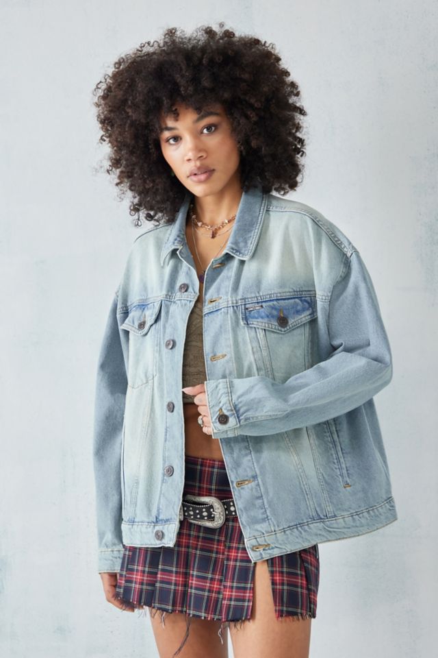 Urban outfitters oversized denim 2024 jacket