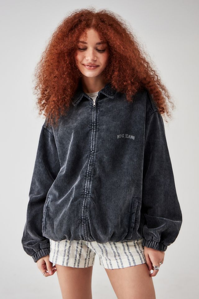 Bdg Corduroy Harrington Jacket Urban Outfitters Uk