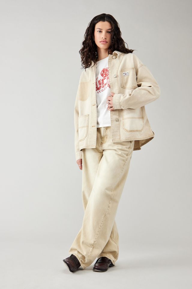 BDG Cream Denim Chore Jacket #1