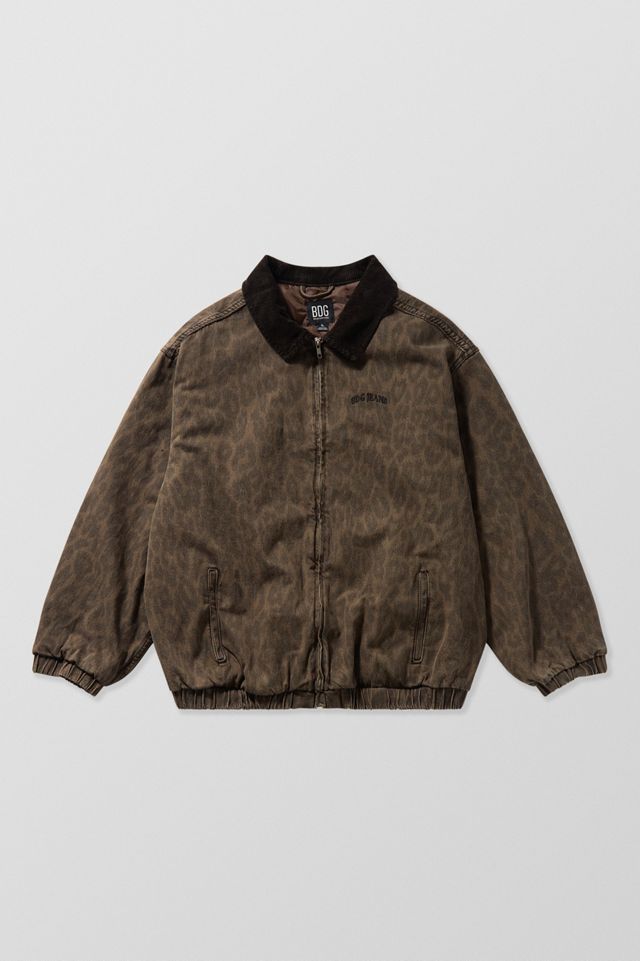 BDG Leopard Print Harrington Jacket #6