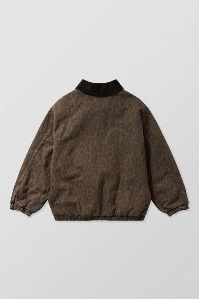 BDG Leopard Print Harrington Jacket #7