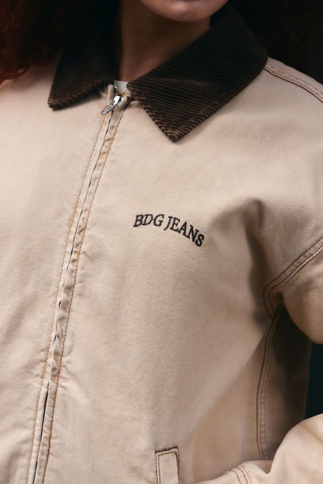BDG Dex Borg Canvas Workwear Jacket #1