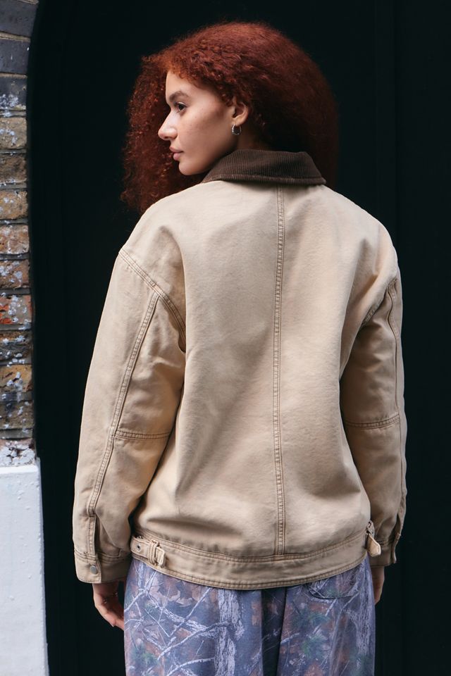 BDG Dex Borg Canvas Workwear Jacket #4