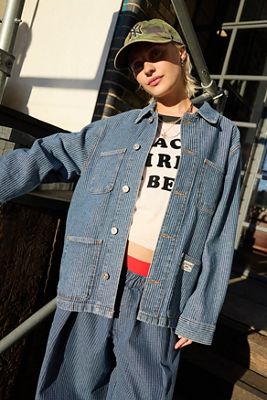 Veste de peintre à rayures Nola BDG