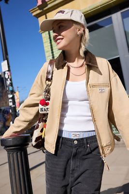 BDG Luca Shrunken Unwadded Workwear Jacket