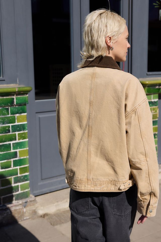 BDG Luca Shrunken Unwadded Workwear Jacket #5