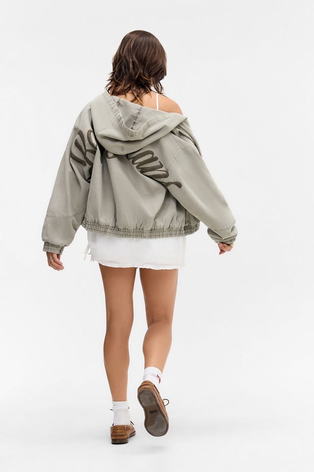 BDG Daria Embroidered Canvas Jacket #3