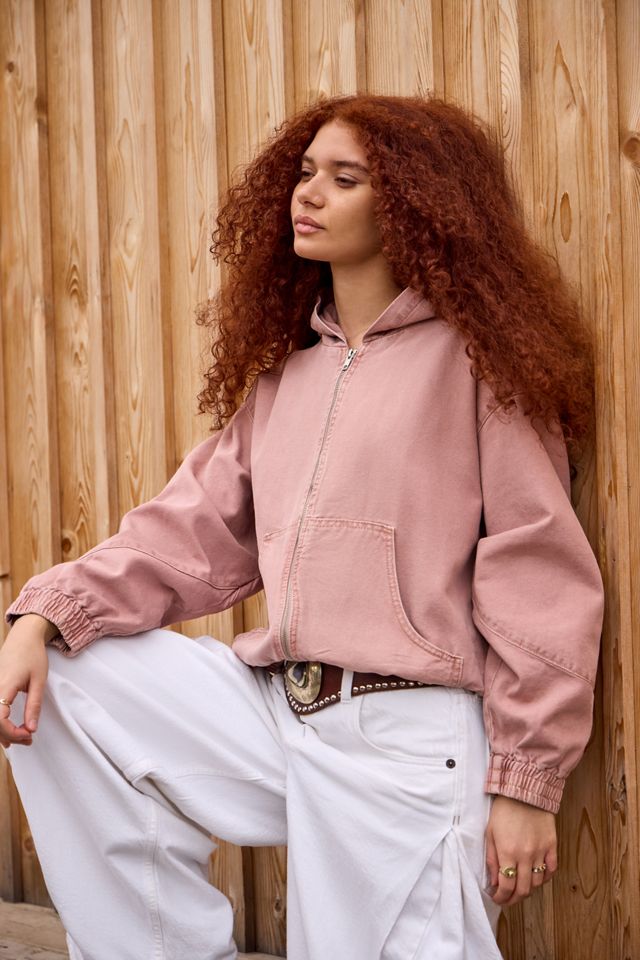 BDG Daria Embroidered Unwadded Canvas Jacket #1