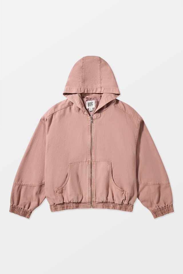 BDG Daria Embroidered Unwadded Canvas Jacket #6
