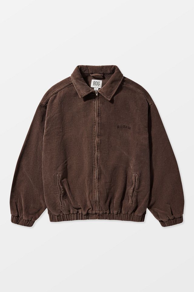 BDG Unlined Corduroy Harrington Jacket #7