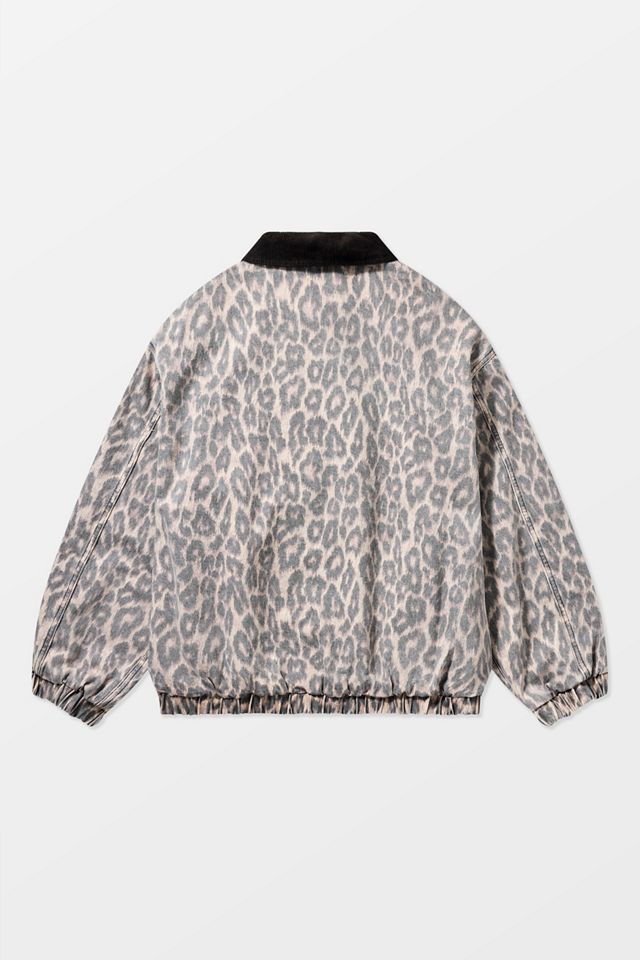 BDG Leopard Print Harrington Jacket #6