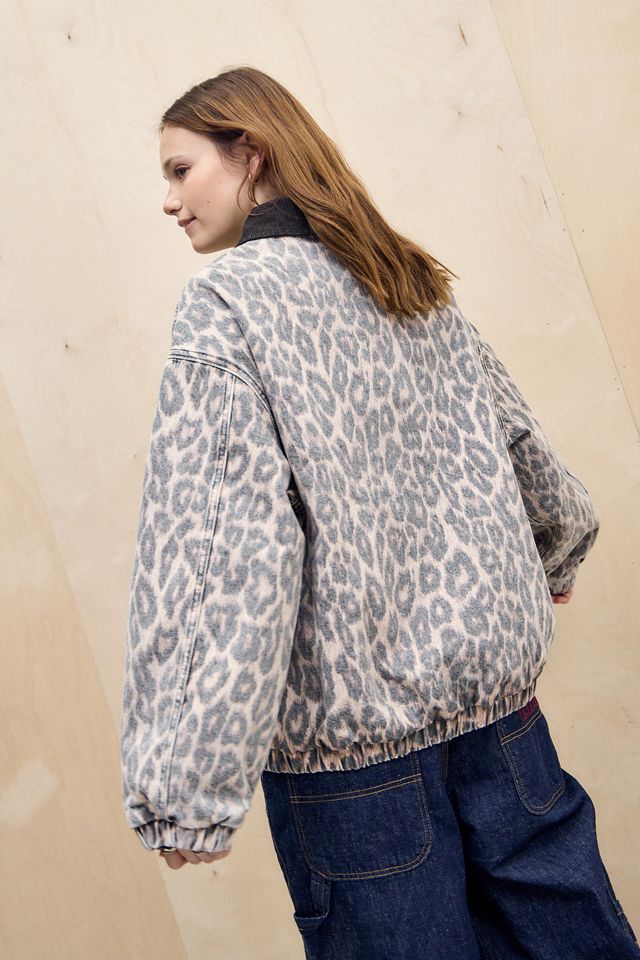 BDG Leopard Print Harrington Jacket #2