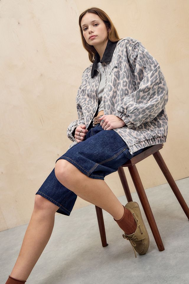 BDG Leopard Print Harrington Jacket #3