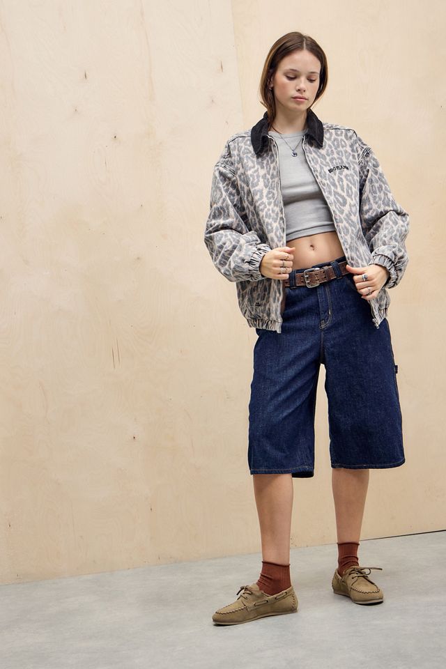 BDG Leopard Print Harrington Jacket #4