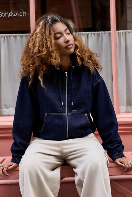BDG Rinse Verwaschene Denim Skater Jacke
