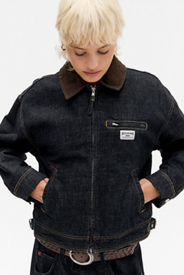 Veste en denim rétréci Luca en taille: TTP - BDG - Modalova