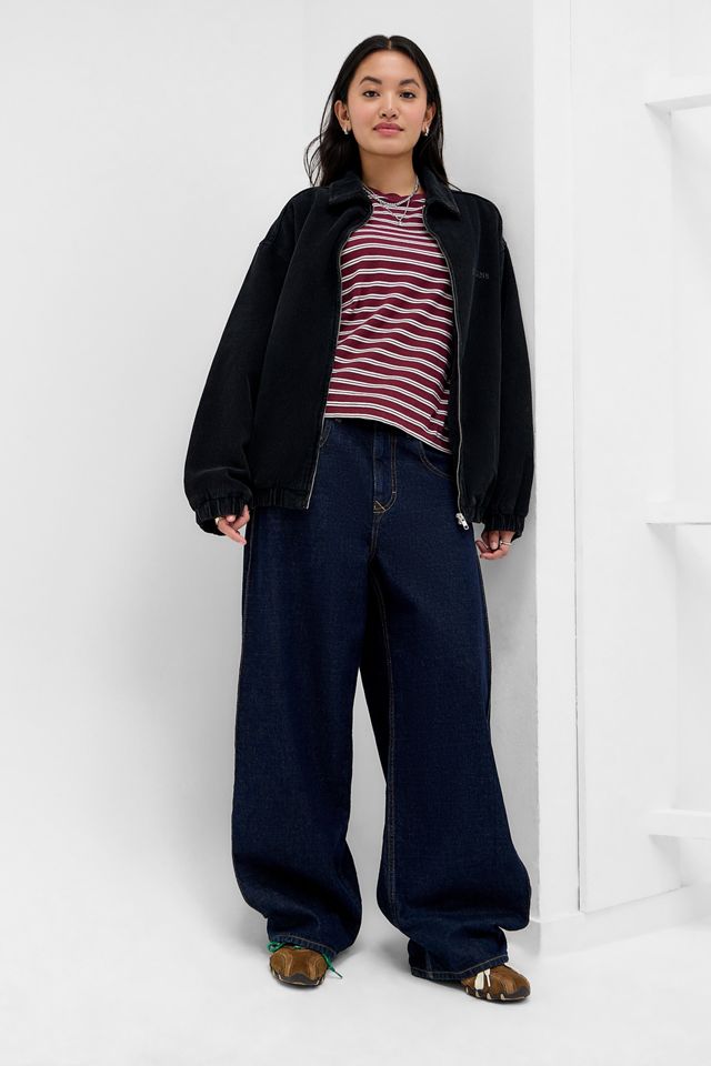 Veste Harrington doublée en velours côtelé BDG #1