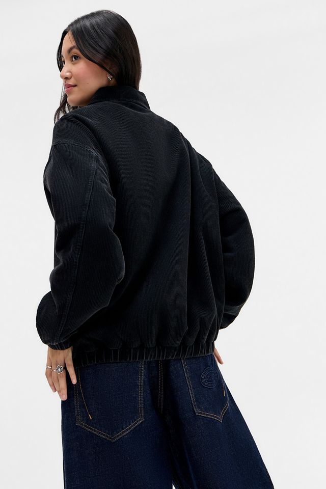 Veste Harrington doublée en velours côtelé BDG #3