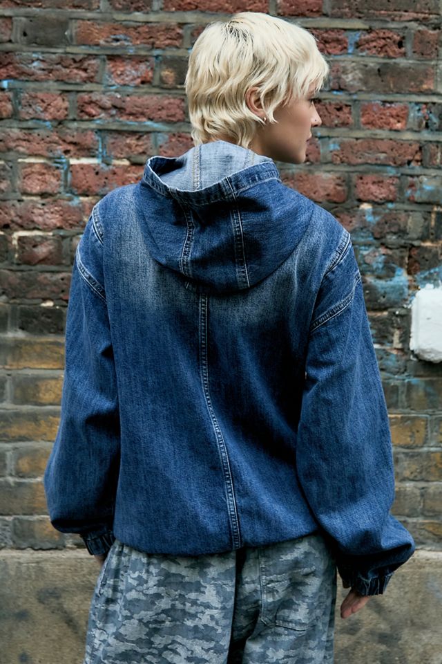 Giacca Skate in Denim Blu Medio BDG #4