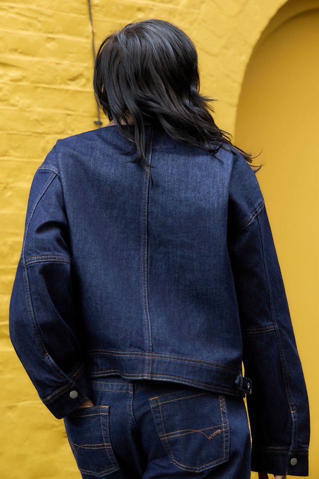 Veste en jean rétrécie BDG Luca #3